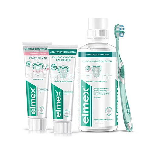 PreviDent toothpaste tube, Colgate total tube, and Colgate Sensitive tube product images